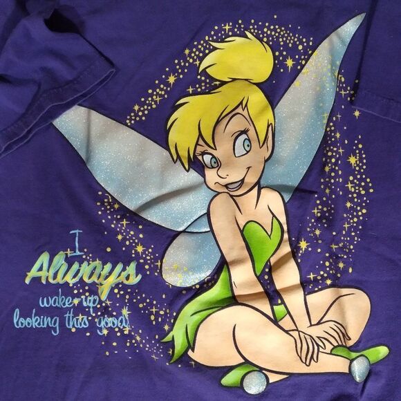 Vintage Disney Tinker Bell Wake Up Looking This Good T-Shirt - Picture 3 of 7